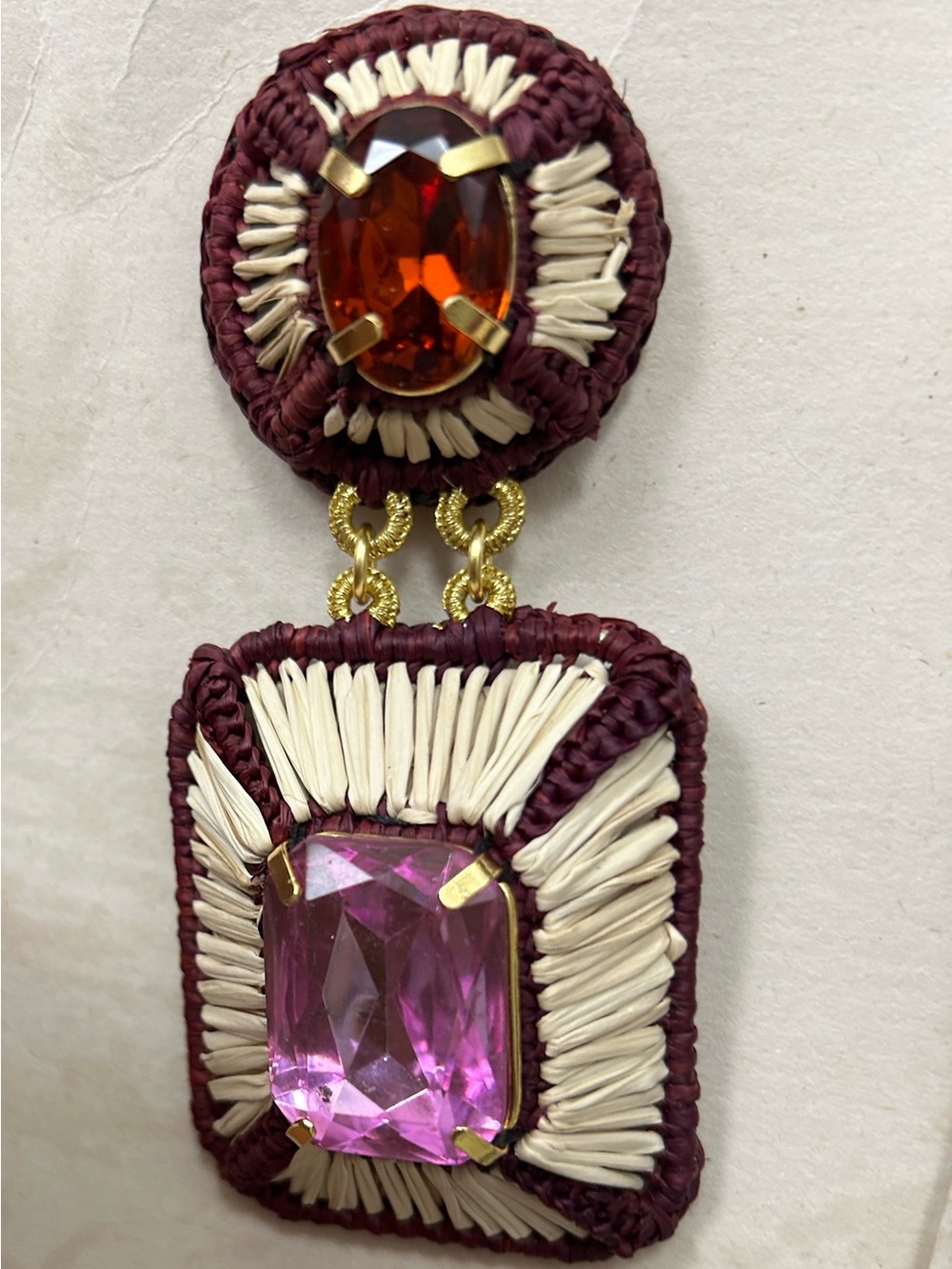 🔥Mercedes Salazar Eclipse Statement Clip-On Earrings - Picture 6 of 6